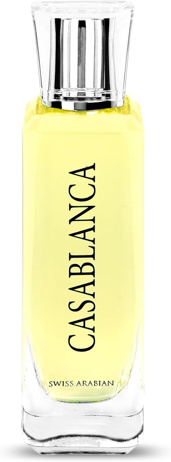 Swiss Arabian Casablanca – Luxury Products From Dubai – Long Lasting, Addictive Personal EDP Spray Fragrance – Seductive Signature Aroma – 3.4 Oz