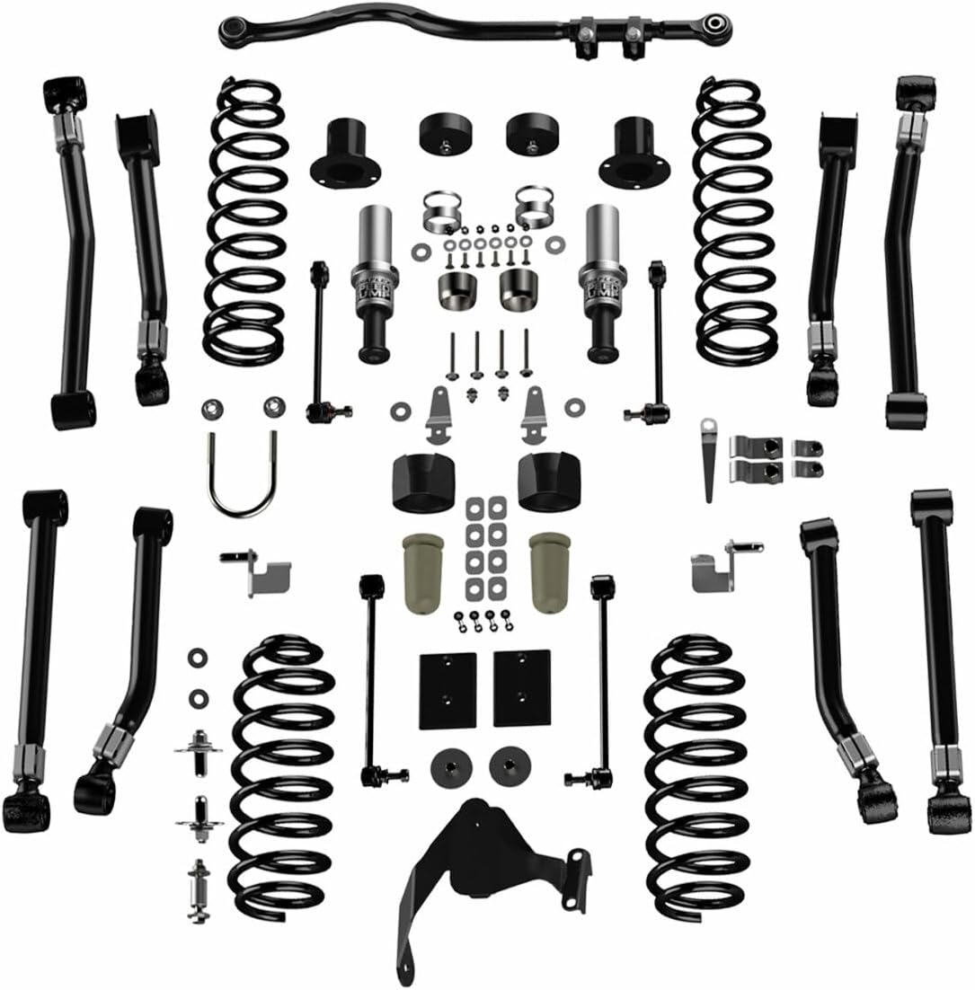 TeraFlex JK 2-Door Outback Overland Suspension System (3” Lift) - No Shocks