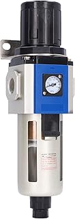Air Compressors Regulators Filters, Compressed Air Filter Regulator Aluminum Alloy Air Compressors Pressure Regulating Filters for Dust for Oil(GFR400-15)