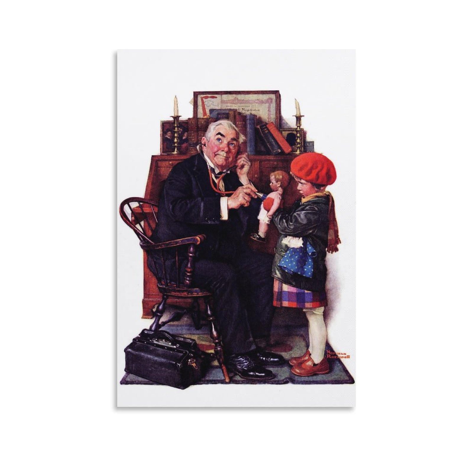 Amazon.co.jp: Norman Rockwell ノーマンロックウェルポスター名画