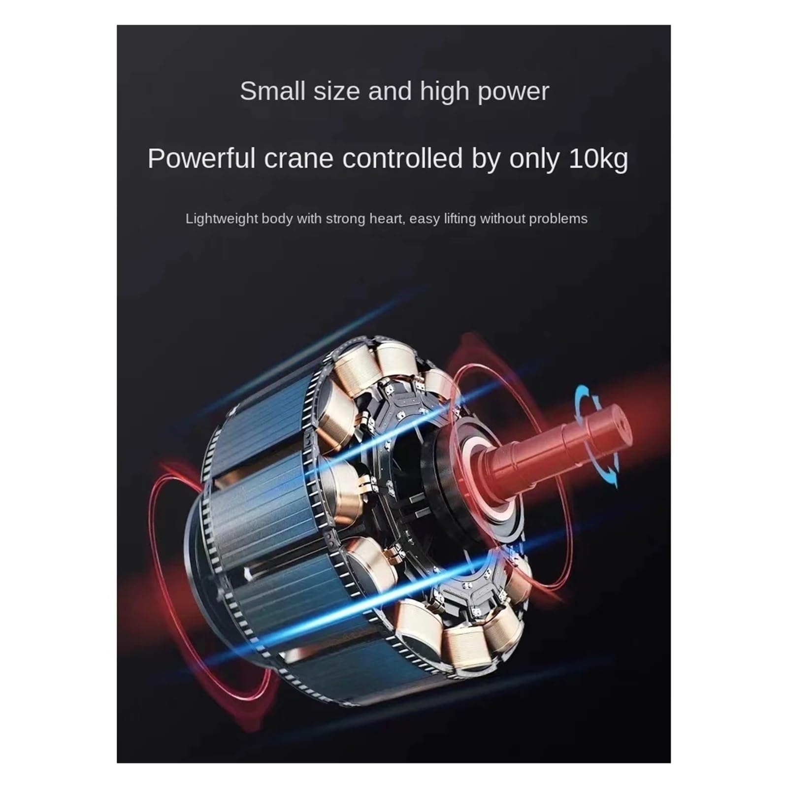 Paranco Elettrico Portatile Gru Per Uso Domestico Verricello A Mano A Fune Metallica 220V 100kg 200kg 300kg 500kg Paranco Elettrico Telecomandato Argani