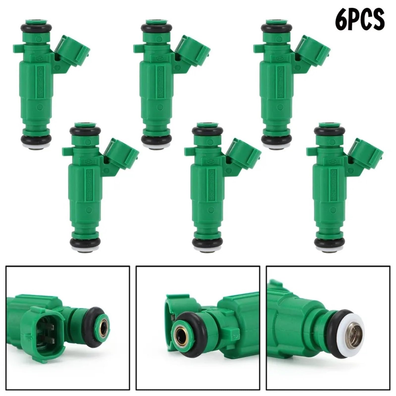 6 inyectores de combustible 9260930004 aptos para Hyundai Santa Fe 2.7L/3.5L V6 2001
