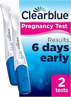 Clearblue Pregnancy Tests, Early Detection Pregnancy Test, Results 6 Days Early, 99% Accurate Results, 2 Digital Tests