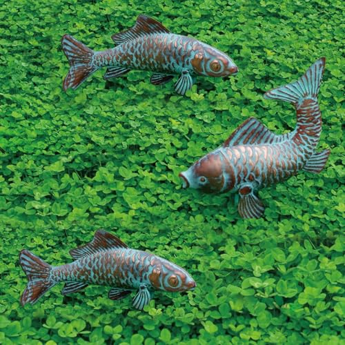 Figurine poisson métallique pour embellir vos extérieurs