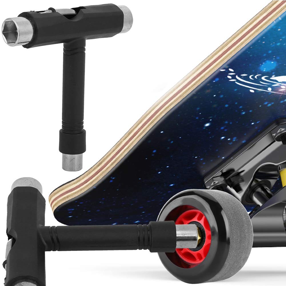 Skateboard Wrench Skateboard Spanner T Shape Screwdriver Skate Tool L Shape Spanner Skateboard Hardware Tool Skateboard Maintenance Wrench