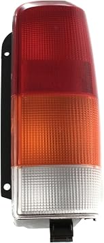 Tail Light w/Bulb Passenger Side Amber,Clear & Red Lens Lamp for Jeep for Cherokee SE/Sport 97 Classic/Limited 98-01 Right 4897398AA CH2801128
