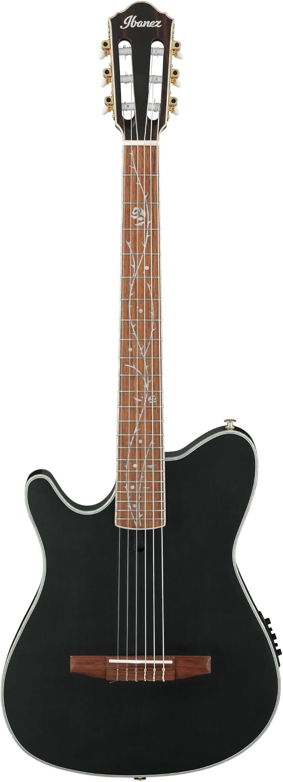 Ibanez TOD10N Tim Henson Signature Left-handed Nylon Acoustic-electric Guitar - Black