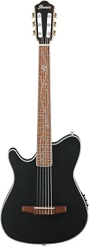 Ibanez TOD10N Tim Henson Signature Left-handed Nylon Acoustic-electric Guitar - Black