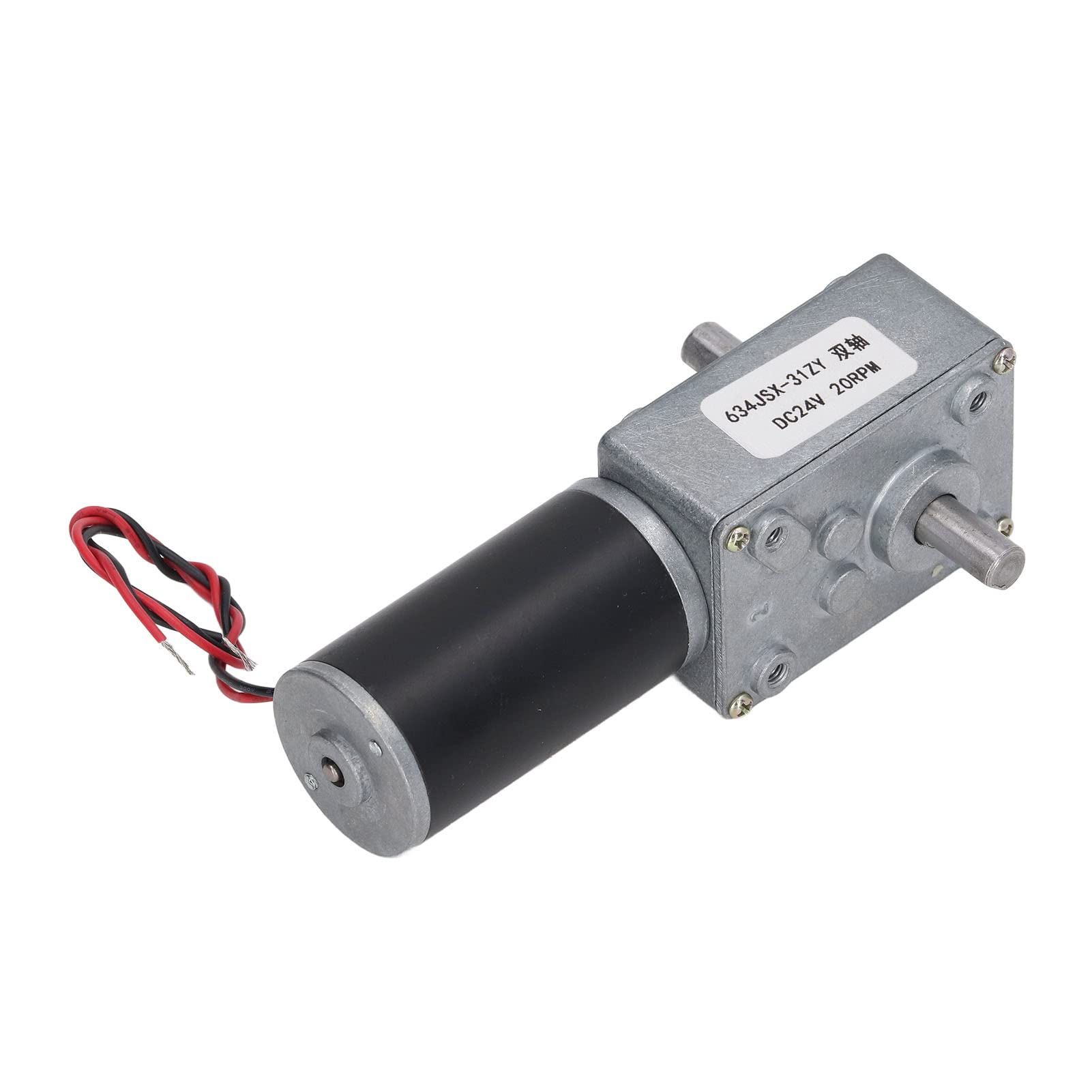 Gear Motor, Low Noise Reversible Brass Coil Self Locking Speed Reduction Motor for Machine (20RPM)-image-35