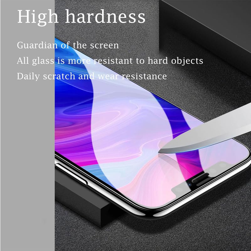 3-pak folii ze szkła hartowanego + osłona do Vivo V30 Lite (16.9 cm), osłona ekranu o twardości 9H i miękkie silikonowe etui, przezroczyste ochronne etui TPU - przezroczyste