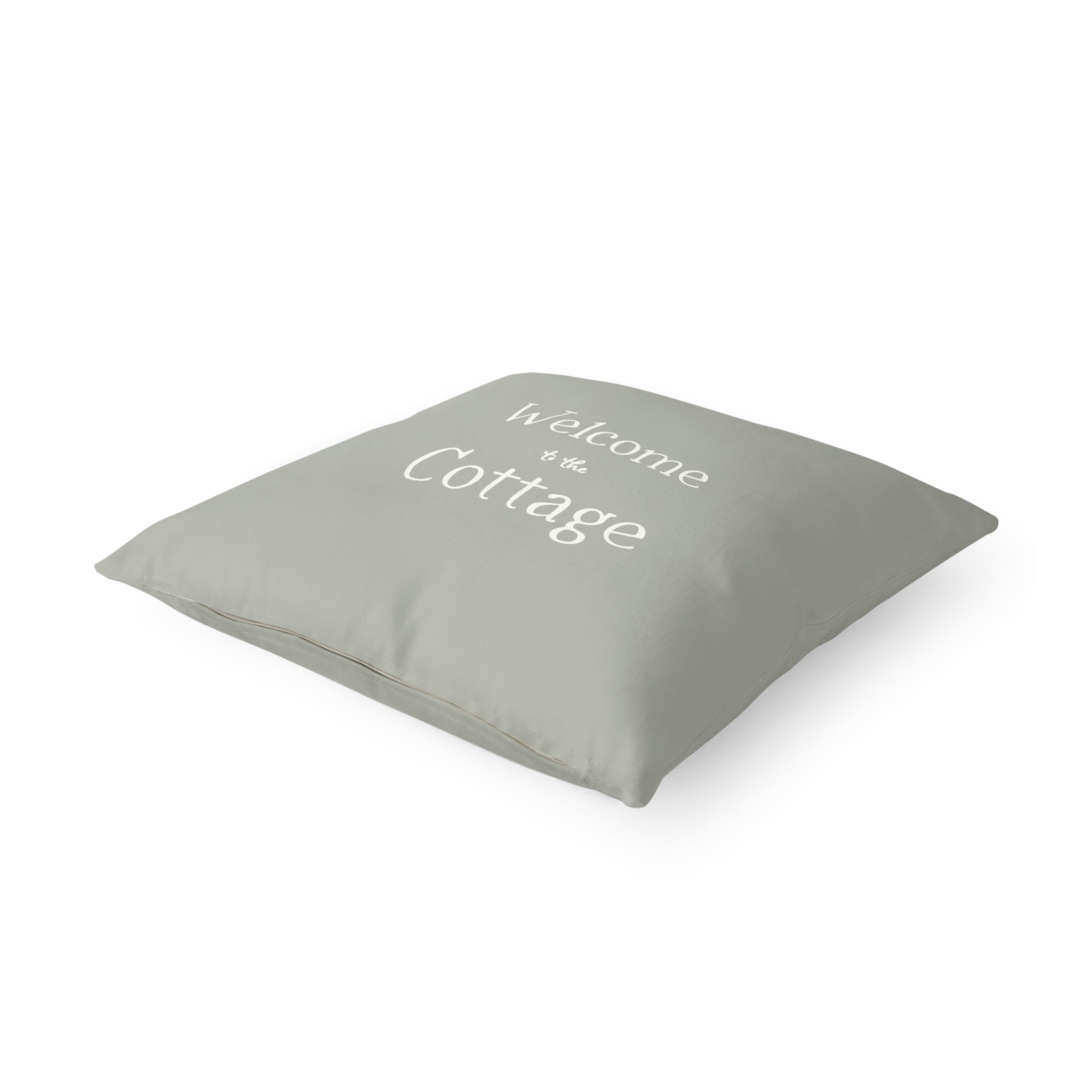 Dekokissen drinnen/Indoor waschbar Sprüche mit Füllung Zierkissen - Made in Germany - Design Bezug grau Sofakissen Landhaus Indoor Sofa Bett 1220