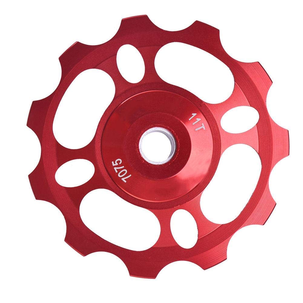 2x Dérailleur arrière de roue jockey de vélo en alliage d'aluminium 11T 2x Dérailleur arrière de roue jockey de vélo en alliage d'aluminium 11T