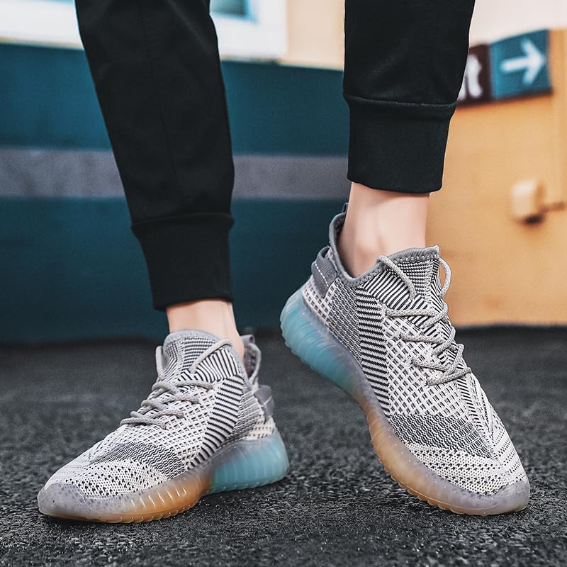 Men's Sneakers Sport Running Athletic Tennis Walking Shoes Men's Wide Toe Box Running Shoes Natural Foot Shape Tennis Sneakers Non-Slip Breathable Sneakers Shoes Size 6.5-104