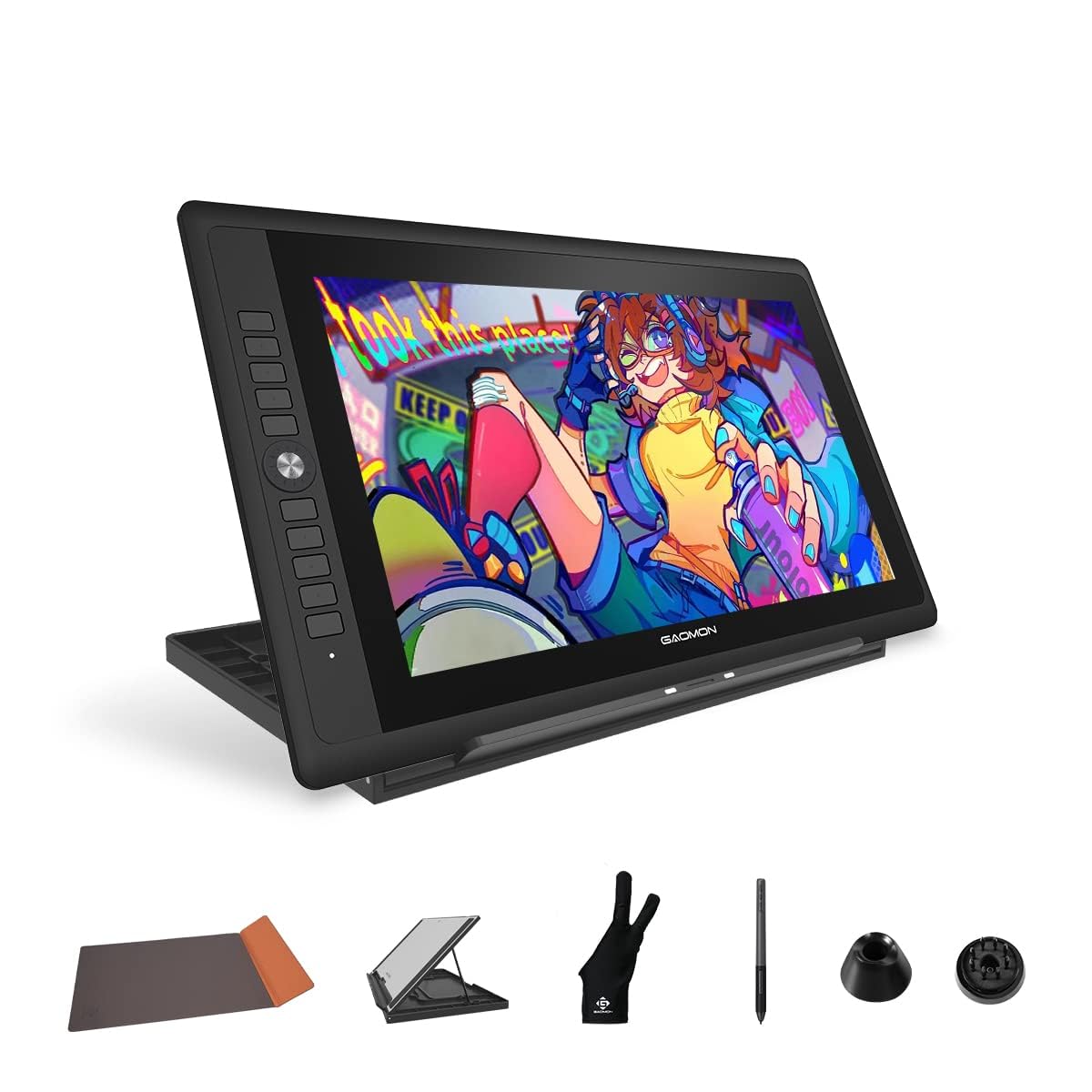 液タブ GAOMON PD156 PRO Amazon.com: GAOMON PD156Pro Drawing Tablet with Screen, Dial+