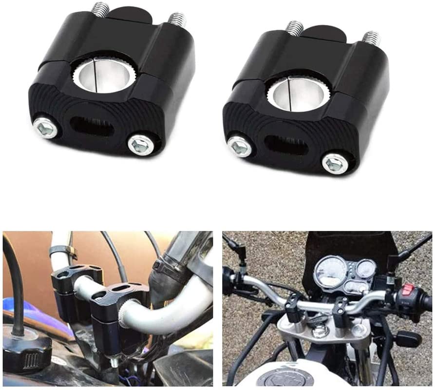 Image of Gear Up Handlebar Height Raiser /Riser Fit for 7 /8 inch 22mm or 1 1 /8 inch 28mm Universal for All Bikes and Motorcycle OMNS237