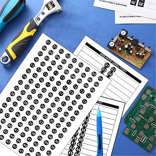 Circuit box labels