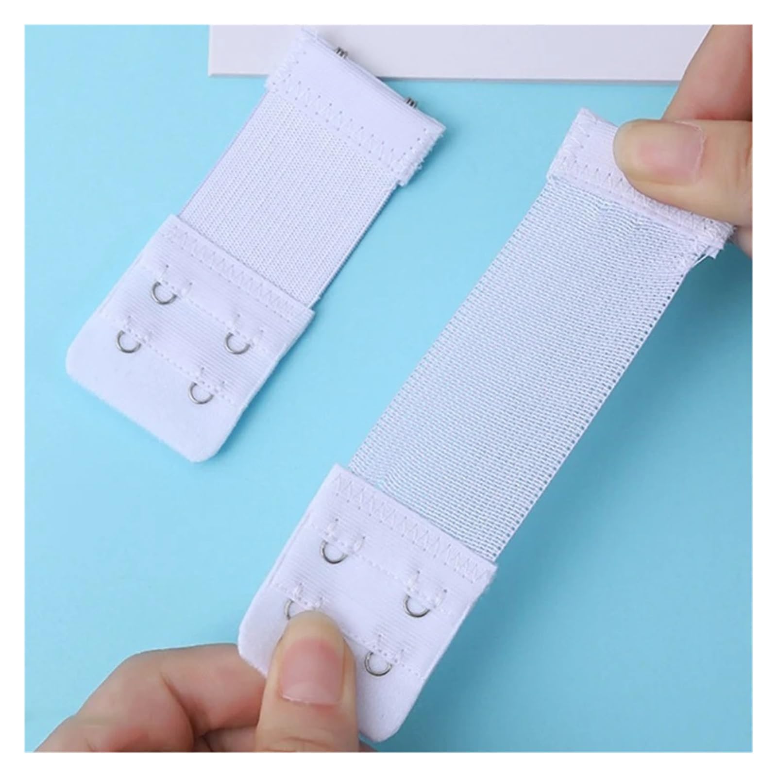 Extensor de Sujetador, 3 Piezas, Ganchos 2 Filas for Mujer, Correa extensión, Hebilla cinturón Ajustable, Clip Gancho elástico