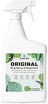 Cedarcide Original Bug Spray | Repel & Kill Fleas, Ticks, Mosquitoes, Mites, Ants & Chiggers | for use on People, Pets & Home | Natural Cedar Oil | Eco-Friendly | Quart