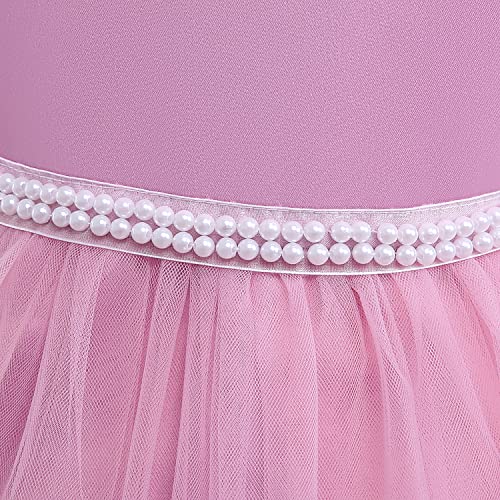 Vestido de traje de comunión sin rozaduras para niñas de flores con forro de algodón 4