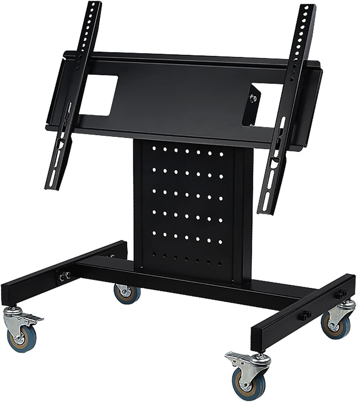 OLSKFUH Tv Stand Mobile Tv Cart Tv Stand Rolling Universal Brake Wheel,