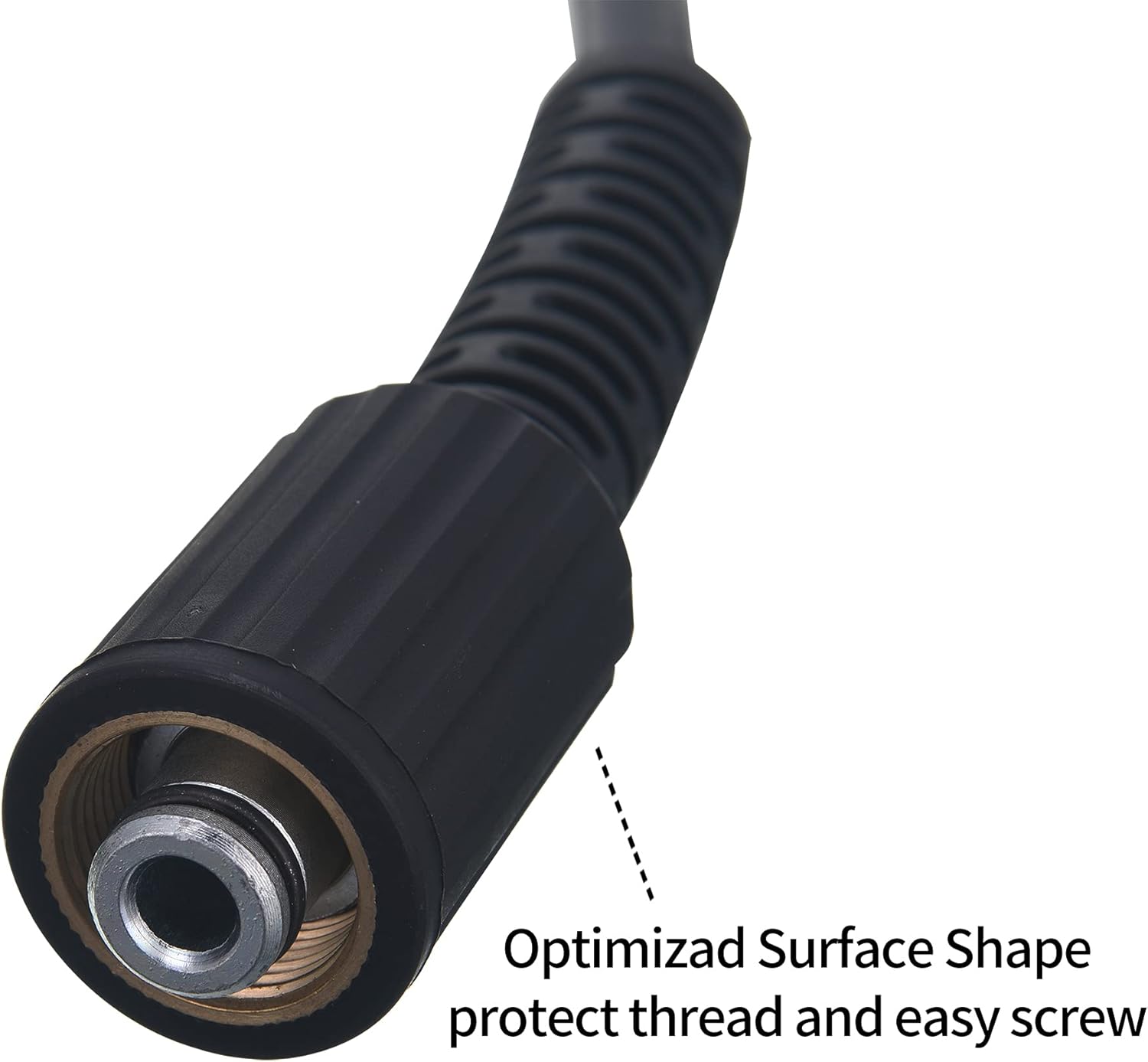 Tool Daily High Pressure Washer Hose 50 FT X 1/4 Inch, 3600 PSI, M22 14mm, Replacement Power Washer Hose for Most Brands