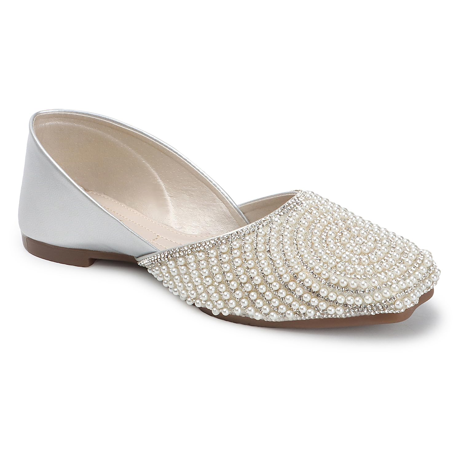 sneakersvilla Soft Leather Ethnic Jutti Casual Flats Stylish Mojaries Ethnic Flats for Girls & Women-picture-29
