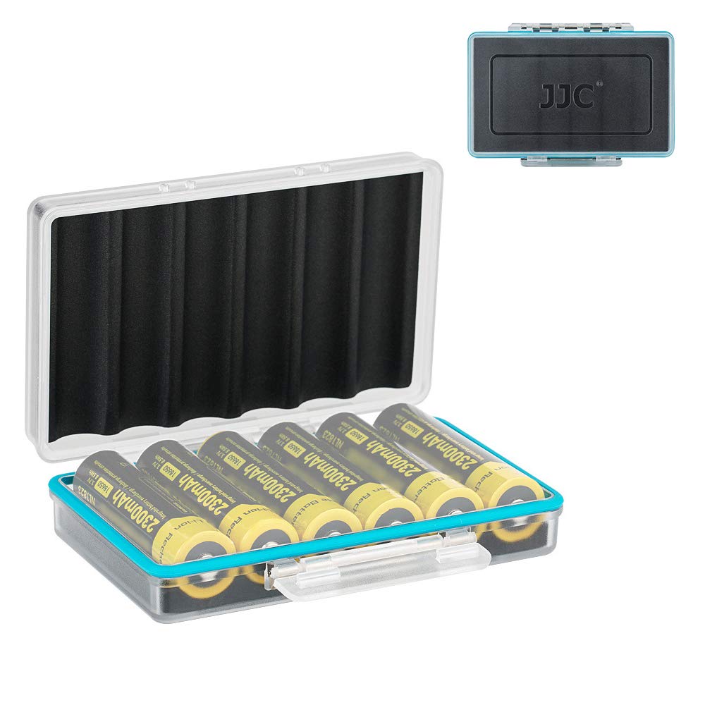 Buy Compact 18650 Battery Storage Case Holder Organizer, Hard Plastic