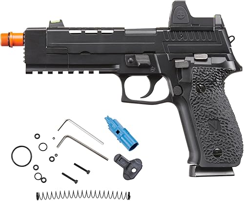 Miniatura 1 de Vorsk Aluminum Hi-Capa Airsoft VP26X Gas Blowback Pistol wRed Dot Sight