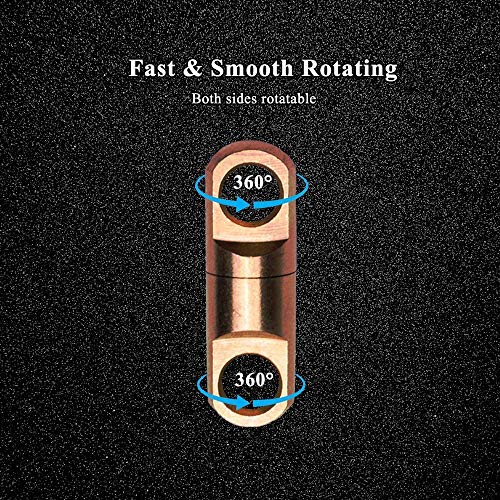 9Tong 10pcs 200lbs High Strength Copper Fishing Swivels for Saltwater & Freshwater Fishing, Bronze, Size3.5 (200lb) 10 pcs - Image 4