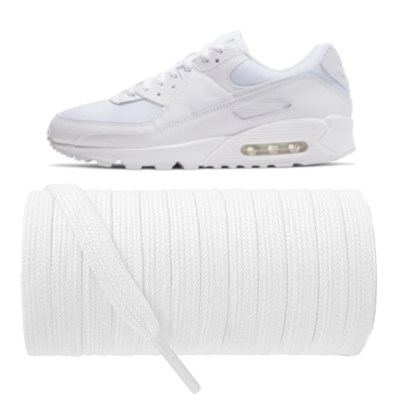Shoe Laces for Air Max 1, 90, BW Retro Runner Sneakers