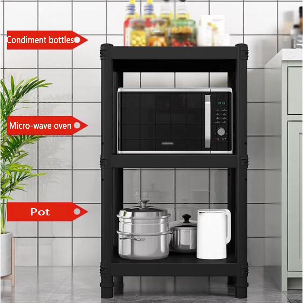Amazon｜床から天井までのキッチン棚、多機能ポット収納ラック