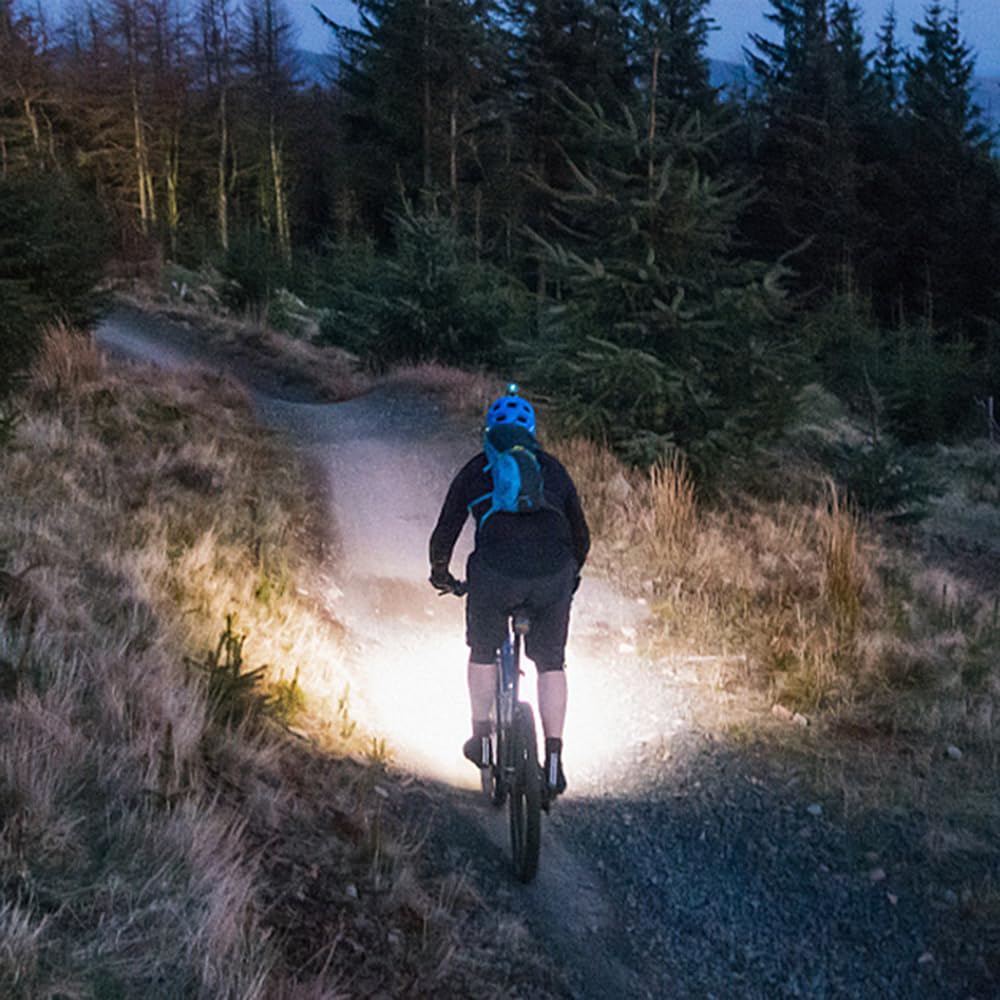 Fari a LED per Bicicletta, luci per Bicicletta, luci per Ciclismo, Batteria ai polimeri Ricaricabile di Tipo C