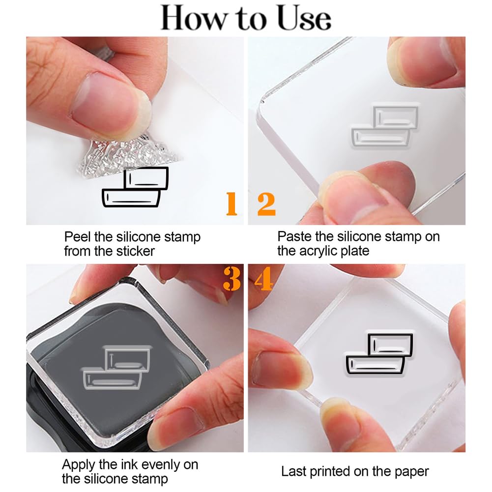 CHGCRAFT Tampons Transparents En Silicone Pour Bricolage, Scrapbooking, Album Photo, Fabrication De Cartes, 10 X 16 Cm