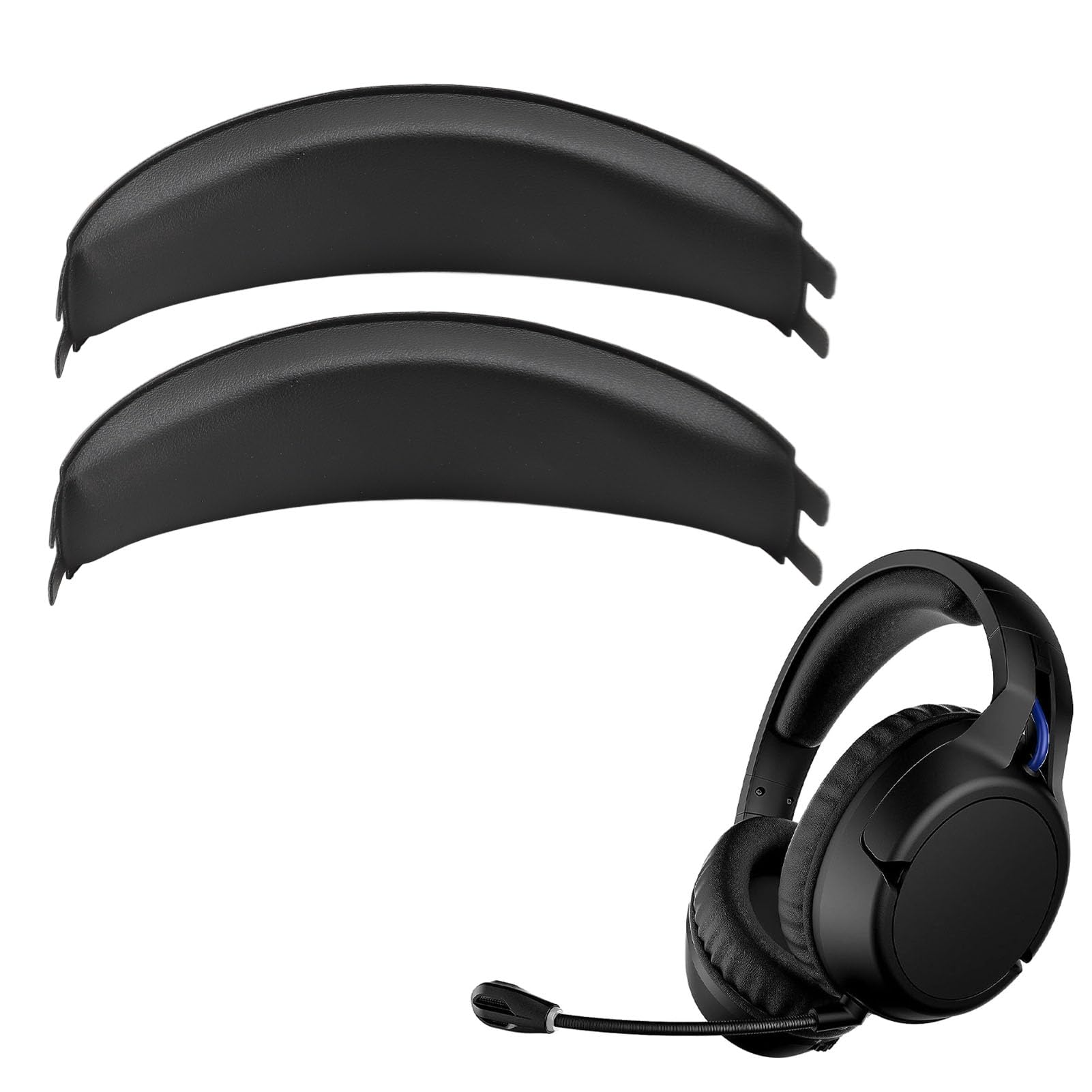 Annadue Replacement Headband for Cloud Flight Headphone, for Cloud Flight S Gaming Headset Headband Pad Leather Memory Foam Soft Comfortable