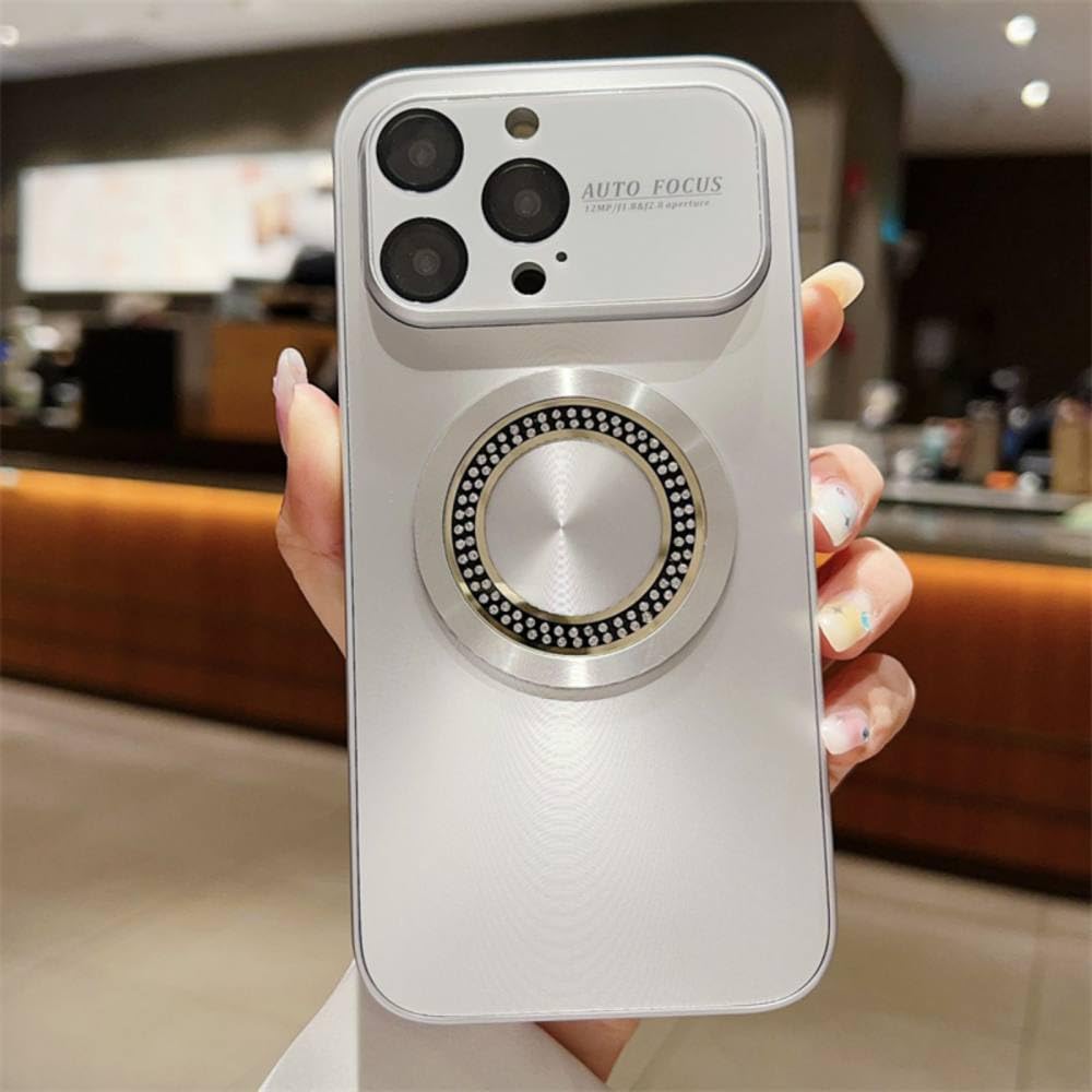 Coque iPhone 12 Pro Max antichoc mat argent compatible MagSafe - 7