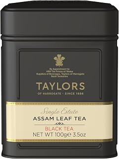 Taylors of Harrogate, Special Rare Assam Leaf Tea, Loose Leaf, 3.53-Ounce Tin
