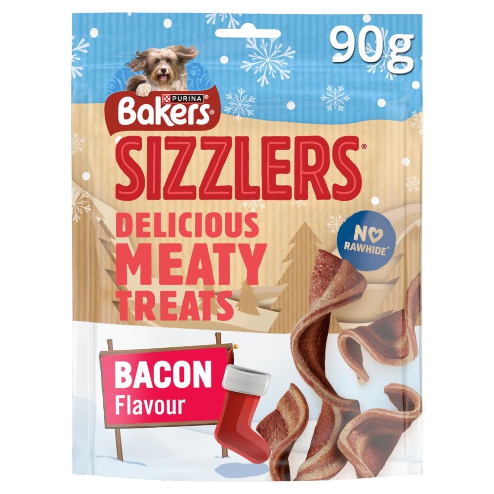 Bakers Dog Treats Bacon Sizzlers 90g