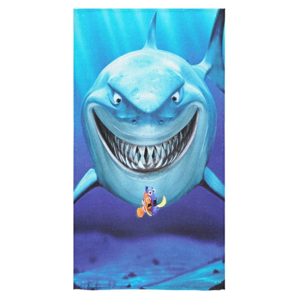 Bath Towel 30x56 Shark Bathroom Shower Towel
