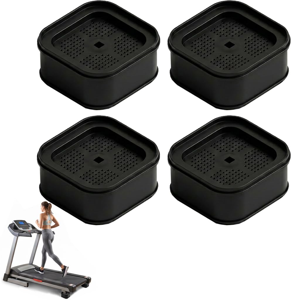 4PCS Treadmill Incline Riser Blocks, 3.5cm Adjustable Incline Blocks Pad