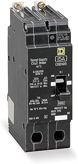 Circuit Breaker, Bolt On, EDB, 2Pole, 45A