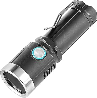 LED Torches,Multi-Functional Camping Light, Flashlights with High Lumens, Led Flashlight Torch Compact, Mini Torch Water Resistant for Camping
