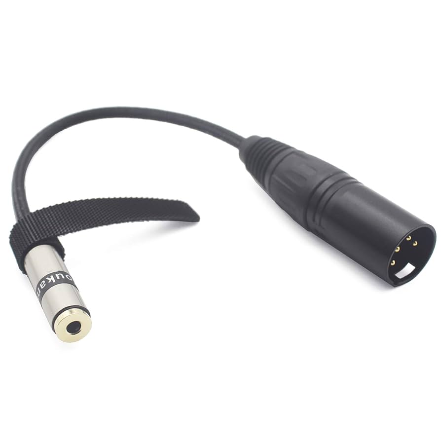 オンソ XLR オス-3.5mmモノプラグメス ヘッドフォンケーブル リケーブル 新品未使用】オンソ XLR オス-3 5mmモノプラグメス ヘッドフォン