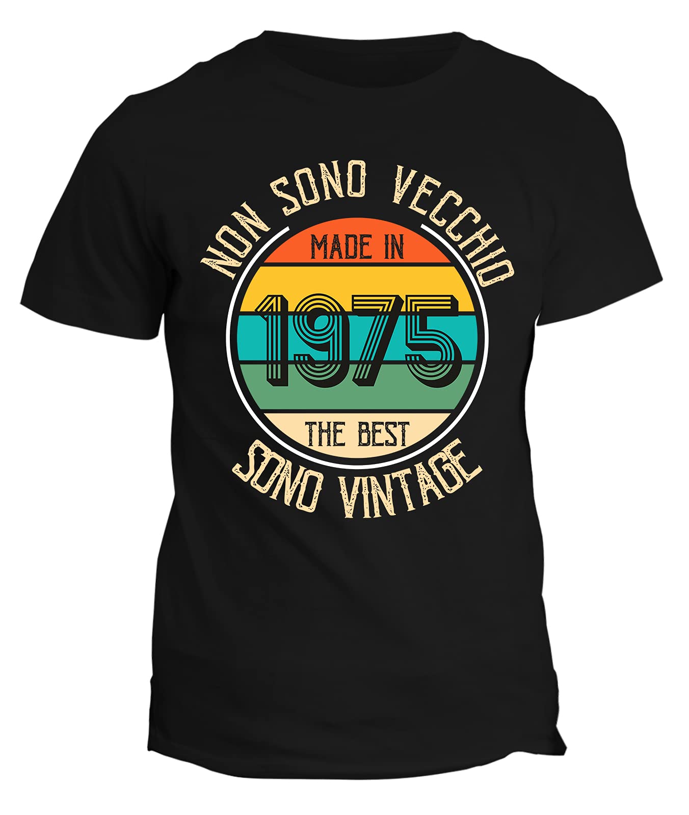 Maglietta Regalo Compleanno Uomo 1974 – 51 Anni Divertente T-Shirt Con Stampa Vintage – Idea Regalo Per Papà, Amico, Marito, Collega – 100% Cotone