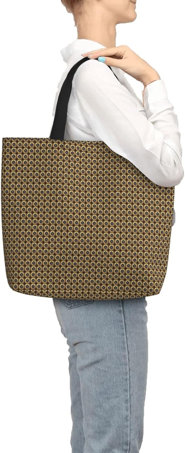 Law Of The Compass Navigation Print Eco-Friendly Tote Lightweight Grocery Bag Daily Commuting Travel Beach Gym Use