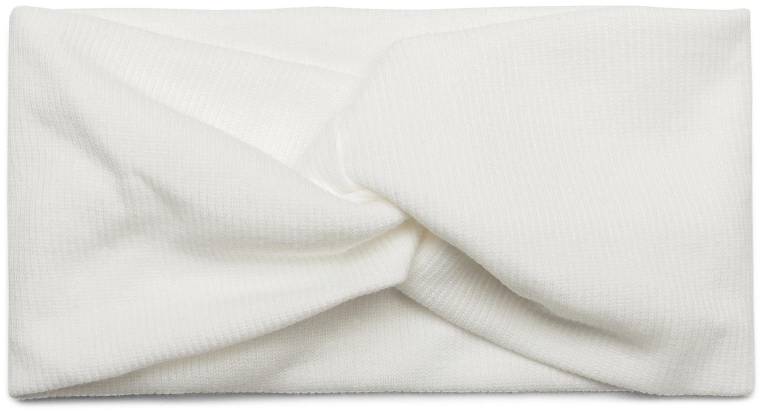 styleBREAKER hairband in a fine rib look with bow, headband, ladies, 04026009, Colour:White