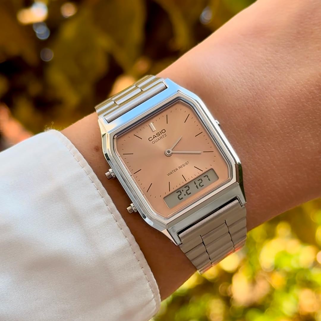 Casio Orologio Vintage AQ-230A-4AMQYES acciaio inossidabile