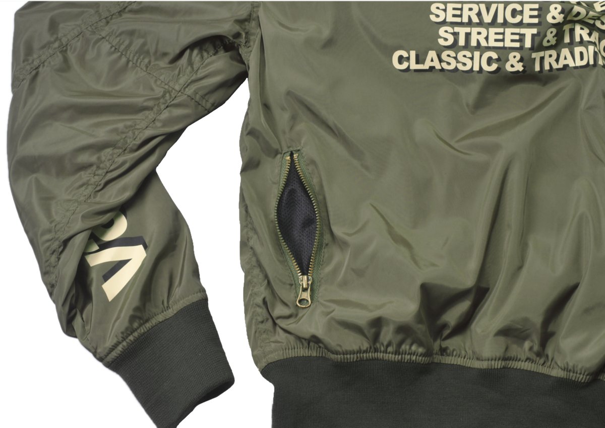 Amazon.co.jp: バンソン(VANSON) ジャケット ナイロンジャケット