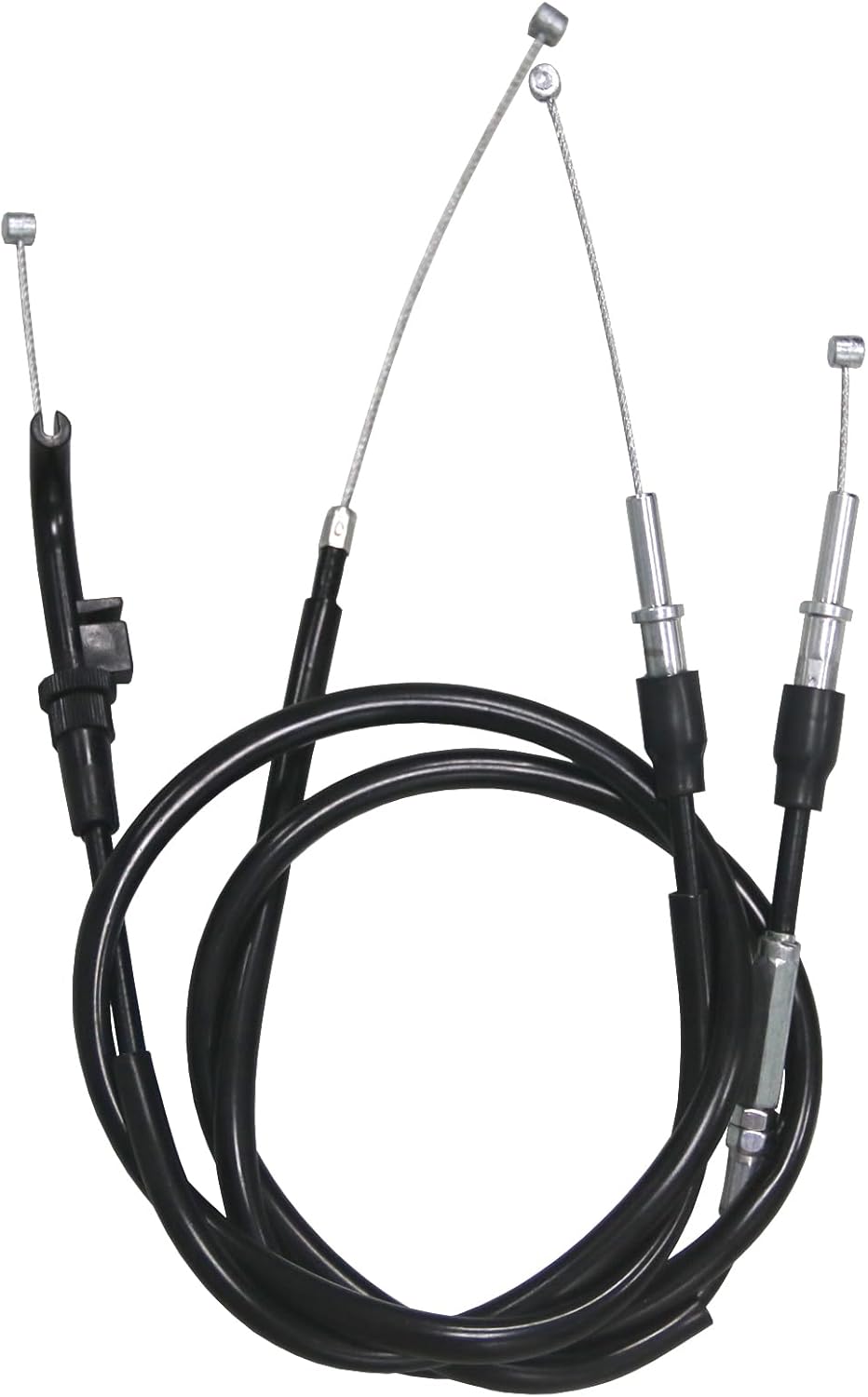 iTobest Cable del acelerador de retorno de combustible para Kawasaki Ninja 400 EX400 2018 2019 2020 2021 2022 Accesorios de motocicleta Cable de