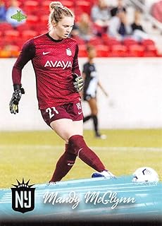 2021 Parkside NWSL Volume 2#230 Mandy McGlynn NJ/NY Gotham FC Official National Women's Soccer League Trading Card in Raw...