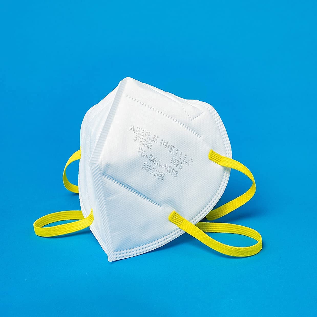 Aegle N95 Mask, USA, NIOSHapproved, 50 Pack in anticounterfeit